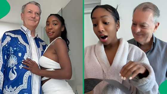 "Does he have a brother?": SA ladies long for sugar daddies after seeing baddie's soft life