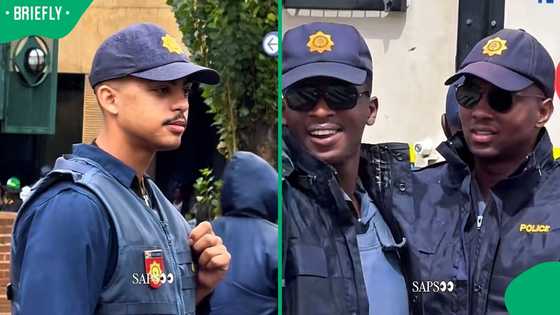 "SAPS premium": SA women lose it over good-looking police officers