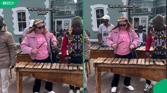 “You’re such a vibe”: Mzansi loves Instagram video of woman dancing with marimba players