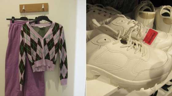 TikTok of woman sharing her Mr Price finds, including R100 shoes, Mzansi impressed: "Running to Mr Price"