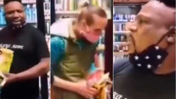 “Bathong”: Mjosti hilariously runs out of English talking to woman in a viral clip