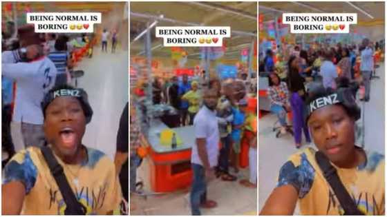 Man causes ruckus in grocery store by randomly shouting, peeps are confused but the internet loves it