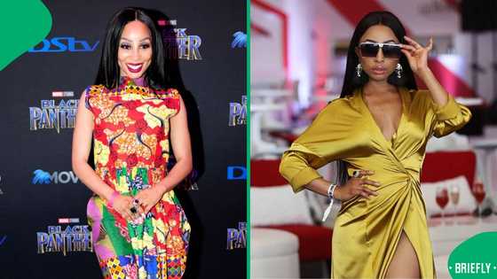 Khanyi Mbau trends as fans react to her dramatic face transformations over the years: "This is sad"
