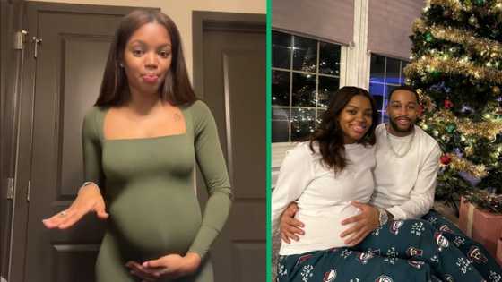 Woman meets intentional man, becomes wife and a mom-to-be within a year: "God did"