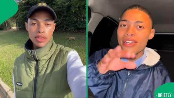 A man was seen crying in his car while an Amapiano song played, and the emotional TikTok quickly went viral