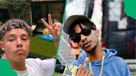 Rapper Emtee claims J Molley is homeless, SA reacts: "Don’t kick a man when he's down"