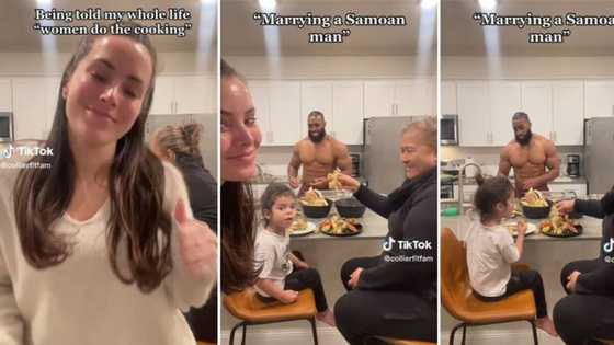 Lucky woman shares video of her hunky husband cooking in the kitchen, internet peeps fall in love