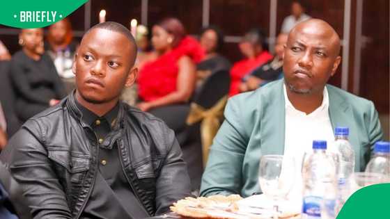 Musa and Mpumelelo "Sbindi" Mseleku react to their trendy AI-generated streetwear