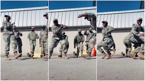 3 US female soldiers and male colleagues dance to hip hop in their uniforms, video goes viral