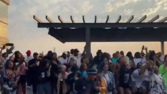 DJ's sick beat at event has peeps wishing they could be at groove: "We'll be singing 'Mama' again"