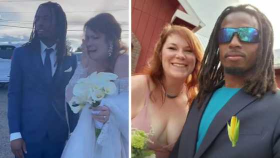 Heartwarming moment shows bride surprised with late dad's Ford Mustang by new husband