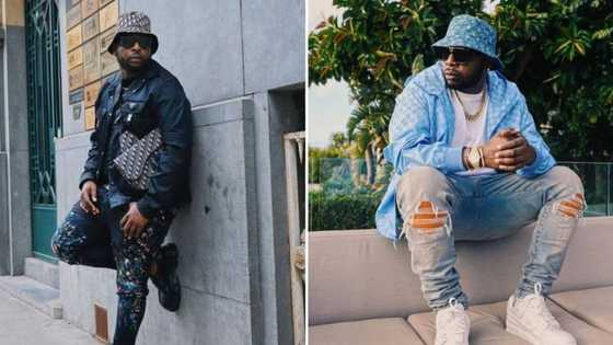 DJ Maphorisa dragged by netizens after asking them to estimate the cost of his outfit: "We don't have time for nonsense calculations"