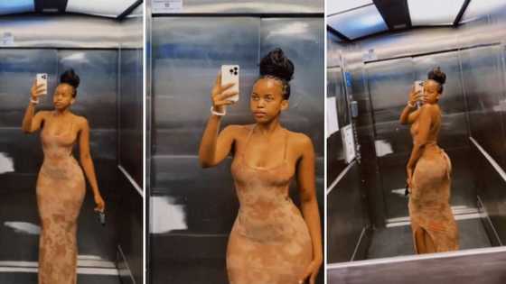 Curvacious woman shows off the dress she made herself and sets timelines on fire with her body: “Come on hle”