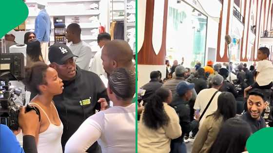 Durban drama: Shoppers go crazy seeing Jub Jub film 'Uyajola 9/9' at Gateway Mall