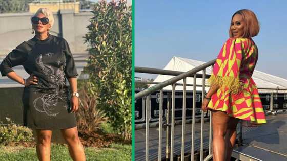 Penny Lebyane leaves Mzansi salivating after flaunting her perfect figure while working out
