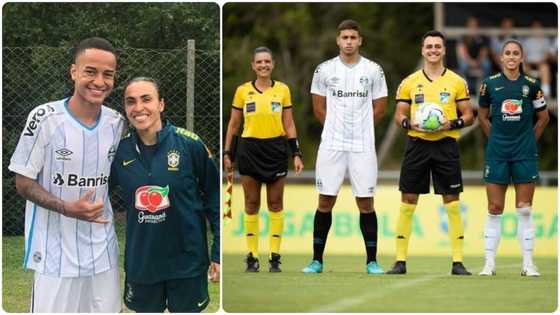 Drama as U16 football club side defeats Brazil senior women's team