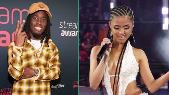 Tyla and Kai Cenat nail the Tshwala Bami dance challenge, fans impressed: "That's classic"