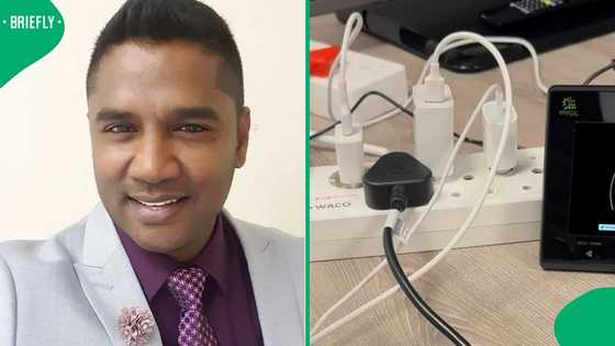 South African man's experiment shows how much power laptop and phone chargers really use
