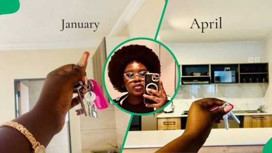 "God has been faithful": Woman shares home progress in just 6 months, inspires SA