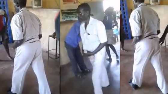 Tsipa tsipa: Man squeezes his bum cheeks during hilarious dance, SA in stitches