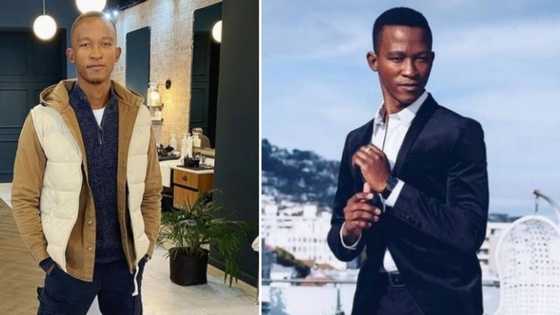 Katlego Maboe responds to a troll pitting him against Mthandazo Gatya after the 'Expresso' host joined John Legend's 'Nervous's TikTok challenge