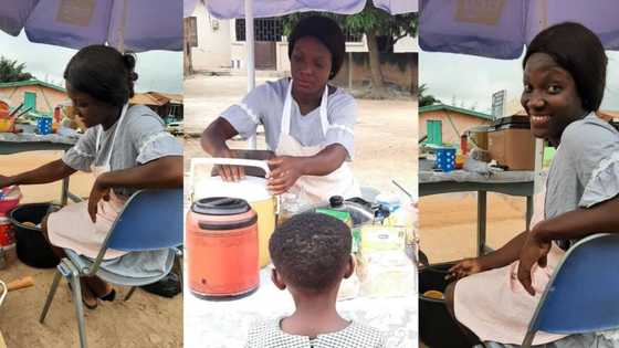 Meet the University of Education alumnus who sells 'koko' for a living due to unemployment