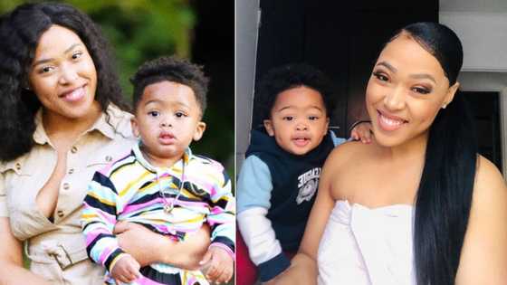 Simz Ngema says in a tear jerking letter baby Tiyani has given her all the love she needs