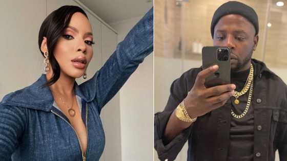 Hot couple alert: Thuli Phongolo and Maphorisa spark dating rumours