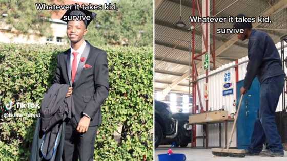 From sweeping floors to HR Management graduate: The story of TikTok star @Buhle_ghost