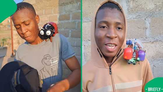 A South African man went viral after creating a robot to help his mother take her medication