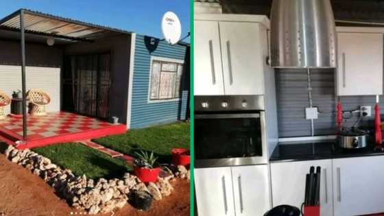 Man shares pics of pimped out shack, TikTok video of luxury interior impresses Mzansi