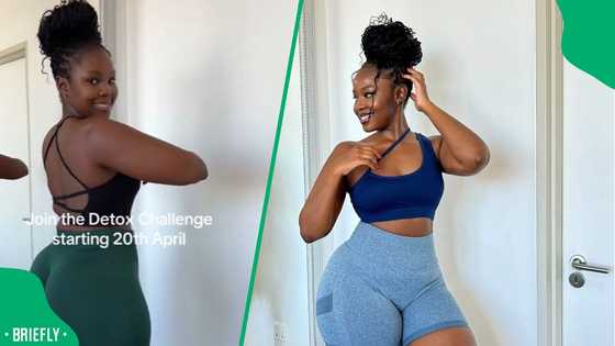 "Amazing": Woman's hourglass body weight loss transformation has Mzansi asking questions