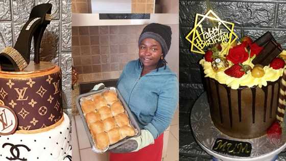 Cleaner at day, baker at night: Lady wows with amazing baking skills