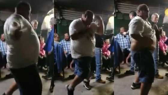 Man crushes dancefloor with killer moves, Mzansi loves him: "He looks like so much fun"