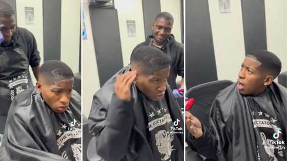 Influencer confronts barber who botched his R250 haircut, refuses to pay full price in TikTok video