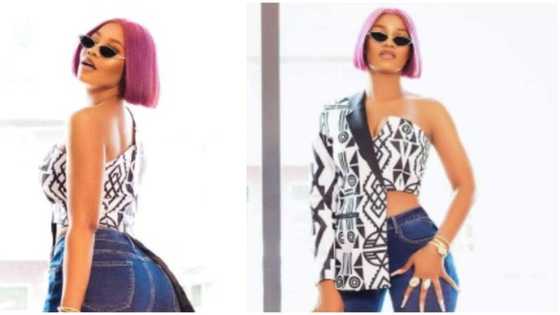 Bbnaija fashion: Reality star Tacha rocks R2.6k blazer by South African designer