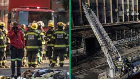 2 dead in Johannesburg fire, others jump from building, and officials report unlawful occupants