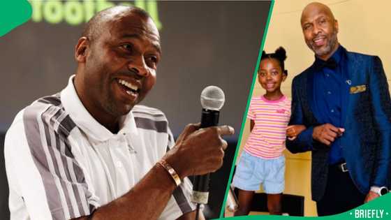 Lucas Radebe: Kaizer Chiefs legend shares heartwarming dance moment with daughter
