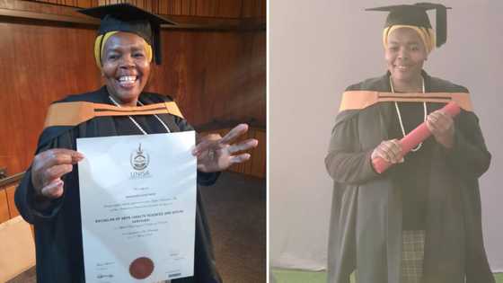 Domestic worker & single mom makes her dream come true, bags Unisa degree despite financial woes and hardships