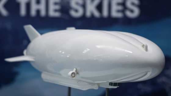 Flying high: UK's modern-day green airship takes shape