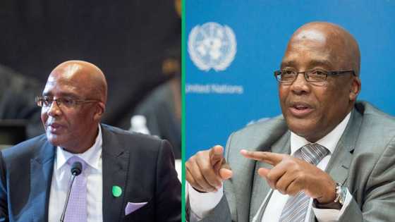Home Affairs Minister Aaron Motsoaledi rushed to Steve Biko Academic Hospital, SA wishes him well