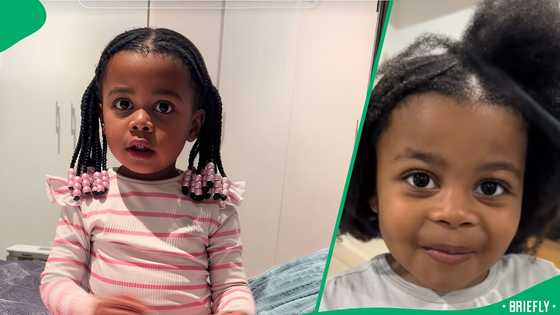 "Her communication is top tier": Adorable toddler teaches mom a lesson on independence, SA amused
