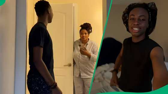 SA mom catches son doing Bacardi dance challenge, video amuses Mzansi