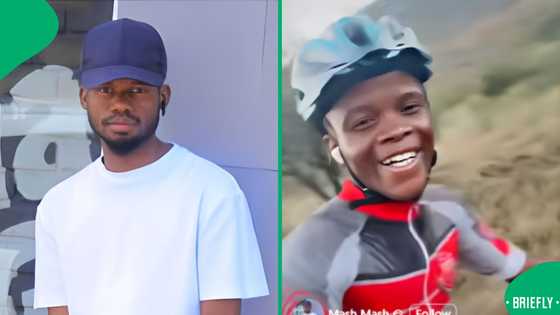 "He's super fit": Limpopo cyclist cruises in new bicycle and teases new trip, SA entertained