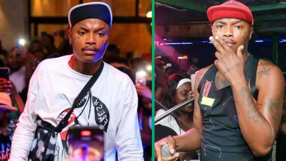 Shebeshxt nearly hits fan with Hennessy bottle again, Mzansi divided: "He's too short tempered"
