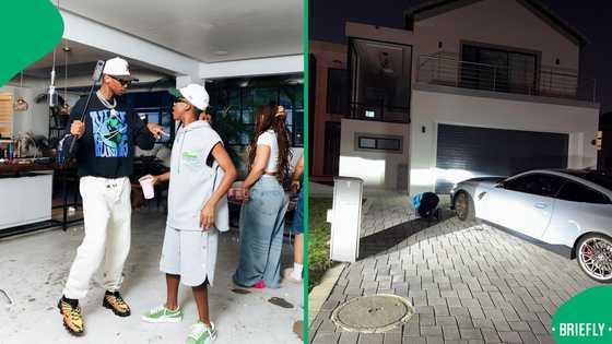 WATCH: Scotts Maphuma shows off new house and sleek R3.5m BMW