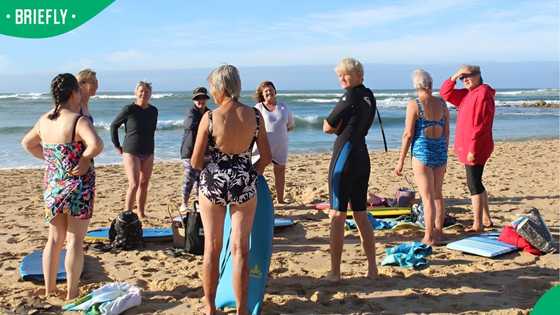 "I’m proud of them": Video of East London Granny Grommets surfing every Friday wins over Mzansi
