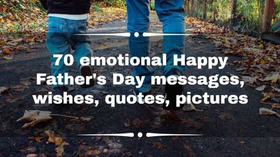 70 emotional Happy Father's Day messages, wishes, quotes, pictures