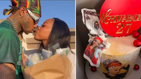 Themba stuns Mphowabamodimo with grand gifts on 27th birthday, Mzansi joins in on the fun