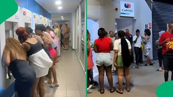 "It will always be girls": Students queue at Capitec ATM at night after entrepreneur's viral offer